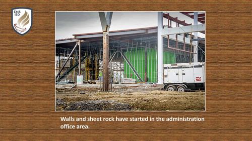 EMHS construction of administrators offices